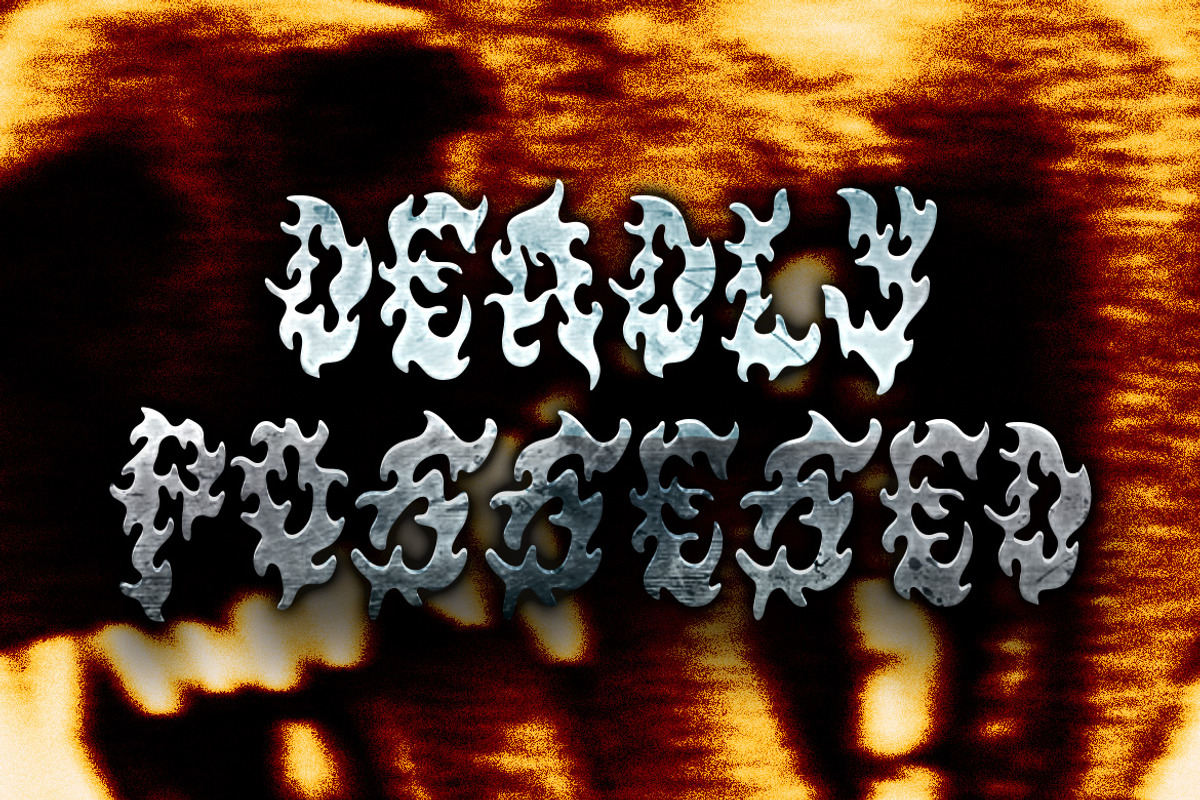 TF Voide Murdered, a Handwritten Font by TeenageFoundry (Photo 10 of 12)