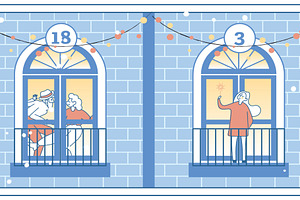 Christmas Advent Calendar Design