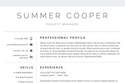 Word Resume & Cover Letter Template, a Resume Template by DemeDesign (Thumbnail 5 of 6)