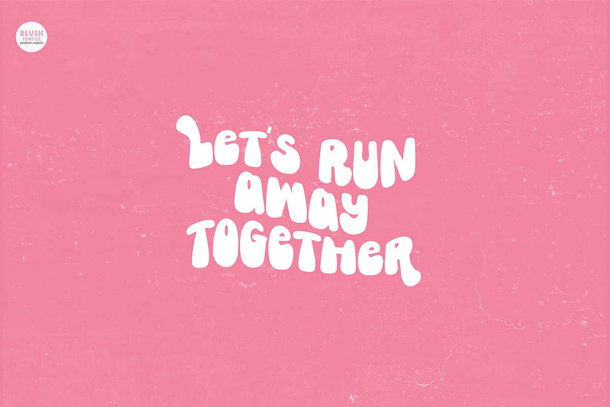 GROOVY DISPLAY Retro Font Bundle 2, a Font by Blush Font Co. (Photo 9 of 17)