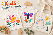Hand Drawn Nature – 125 Elements, a Decorative Illustration by Anna Studio (Thumbnail 4 of 11)
