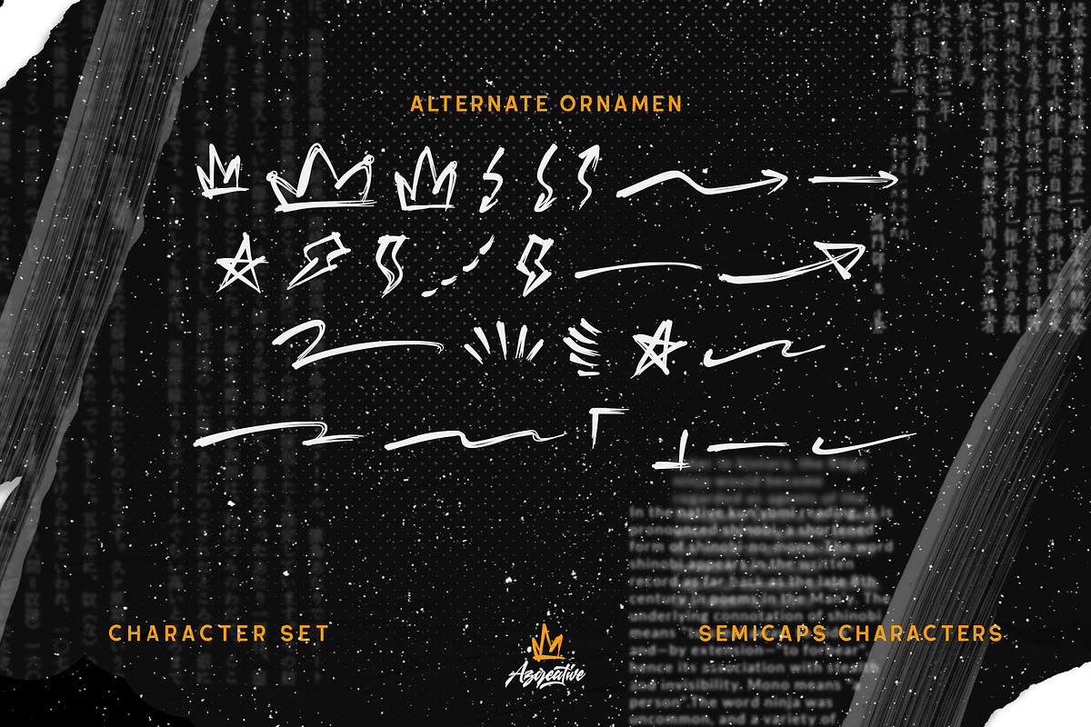 Milltha -  Street Writing Font, a Script Font by Azcreative Studio (Photo 7 of 7)