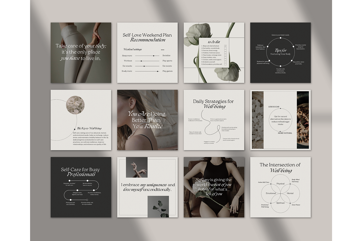 Self Care Coach Template - Canva, a Social Media Template by TheTemplateTopia (Photo 7 of 10)