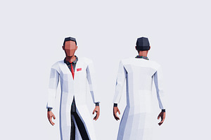 Scientist People -Rigged & Animated