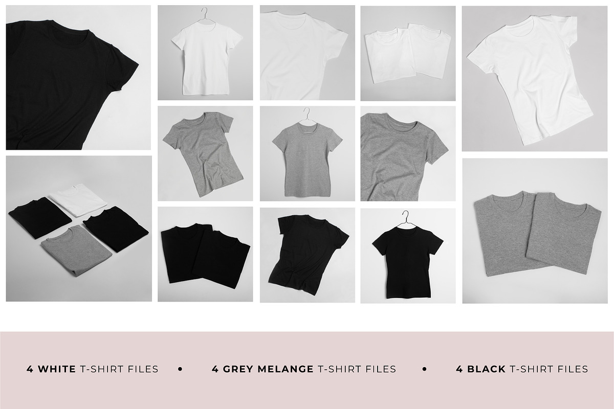 BRANDING T-SHIRT MOCKUP SET, a Shirt Mockup by TrendkeyMockups (Photo 8 of 8)