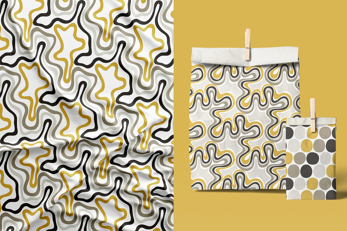 15 abstract patterns, a Pattern Graphic by pineart (Photo 3 of 5)