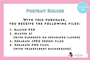 Maternity Pregnant Portrait Creator, a Person Illustration by Lauren Lesley Studio (Thumbnail 5 of 45)