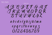 Mister Grape Font, a Script Font by TyphoonStudio (Thumbnail 3 of 4)