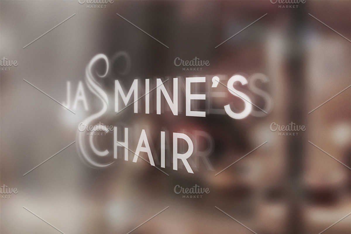 Hairdresser / Stylist / Salon Logo, an Object Graphic by Onyx Templates (Photo 2 of 3)