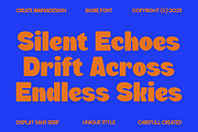 Bigre - Bold Display Sans, a Sans Serif Font by Marvadesign (Thumbnail 3 of 12)