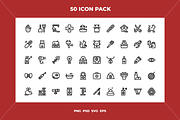 Cats icons, an Outline Icon by Wencory (Thumbnail 1 of 2)