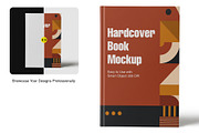 Hardcover Book Mockup, a Books & Magazine Mockup by GraphicsPixel (Thumbnail 4 of 6)