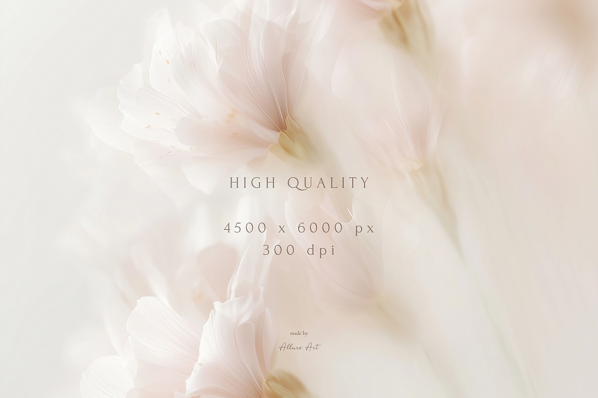 Ethereal Floral Backgrounds Bundle, an Abstract Photo by Allure Art (Photo 4 of 26)