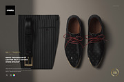 Elegant Men’s Trousers Shoes Mockup, a Shirt Mockup by Creatsy (Thumbnail 1 of 5)