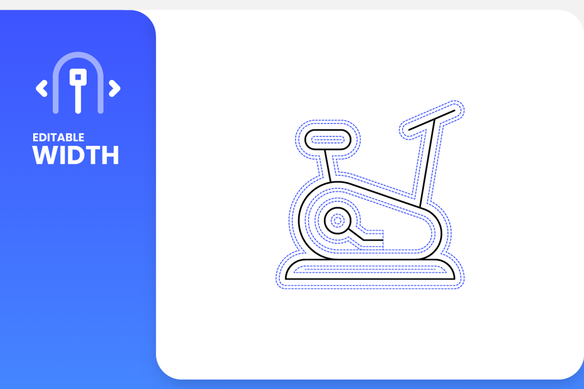Fitness - Line Icons Vol.2, an Outline Icon by RudenkoArts (Photo 4 of 4)