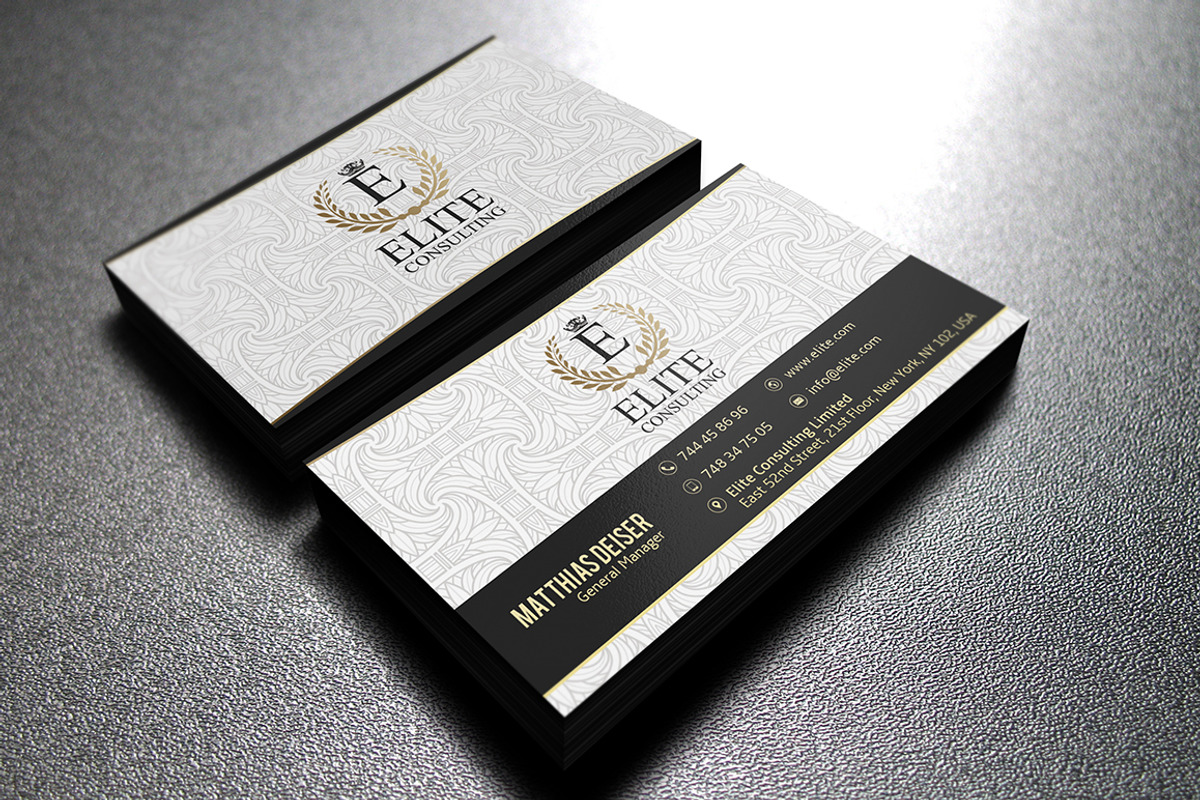 Gold And White Corporate Identity, a Stationery Template by Marvel (Photo 5 of 5)