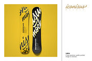Snowboard Mockup Template, a Product Mockup by iconisusmockup (Thumbnail 2 of 3)