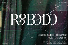Robodo Serif Font Family