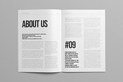Minimal Ebook Design Template, a Brochure Template by HiveArts (Thumbnail 3 of 9)