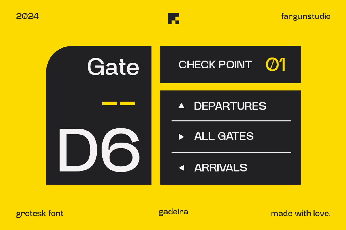 Gadeira, a Sans Serif Font by Fargun Studio (Photo 8 of 15)