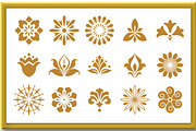 Vector floral set. Spring or summer, an Object Graphic by RODINA (Thumbnail 2 of 3)