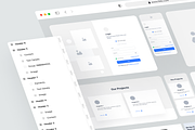 Web Wireframe UI Kit, an UI Kit Template by Lumina_ui_ux202 (Thumbnail 3 of 6)