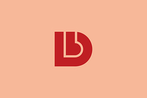 Db or LD letter mark logo design, a Branding & Logo Template by Amadul11