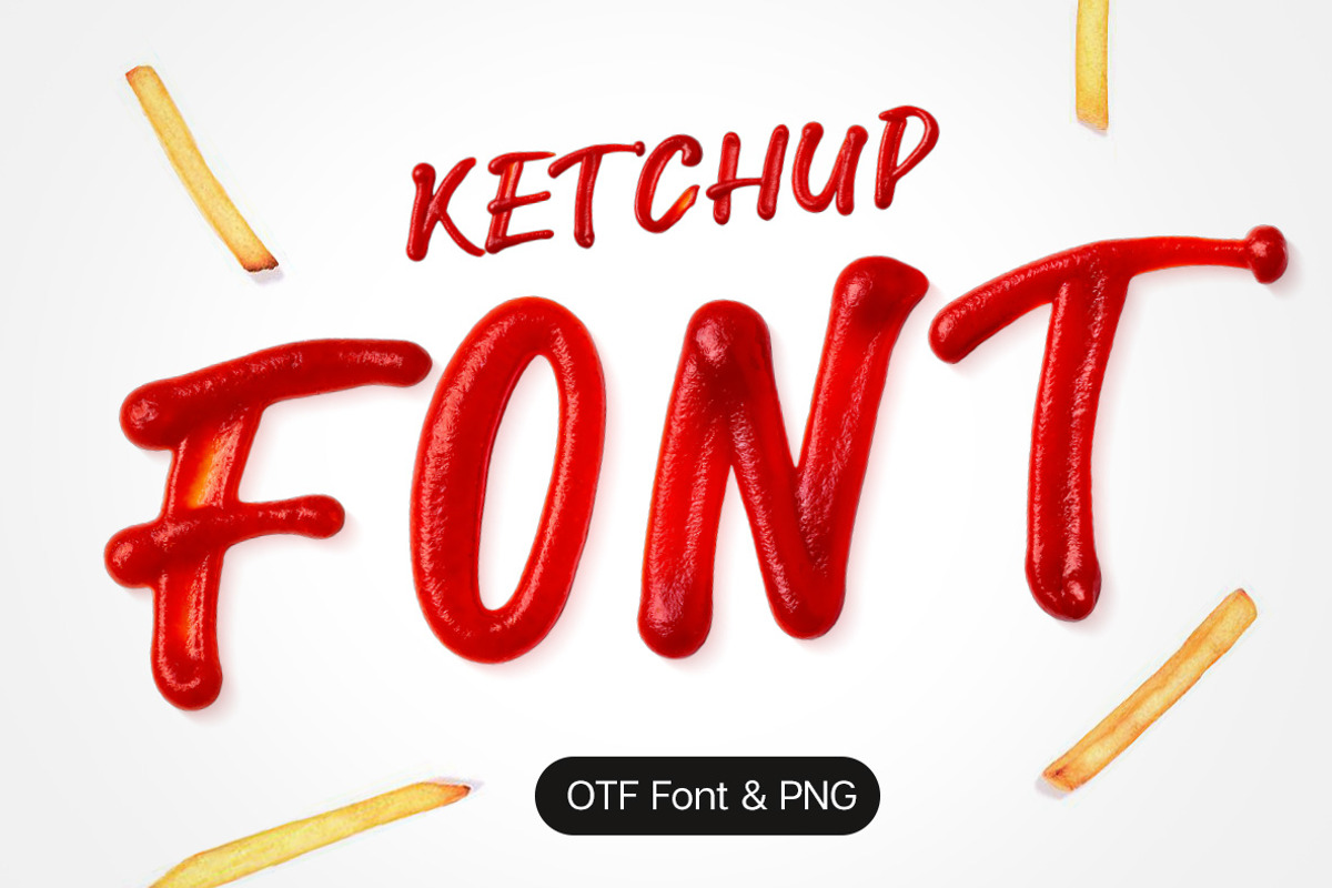 Ketchup Font, a Handwritten Font by Handmadefont (Photo 1 of 10)