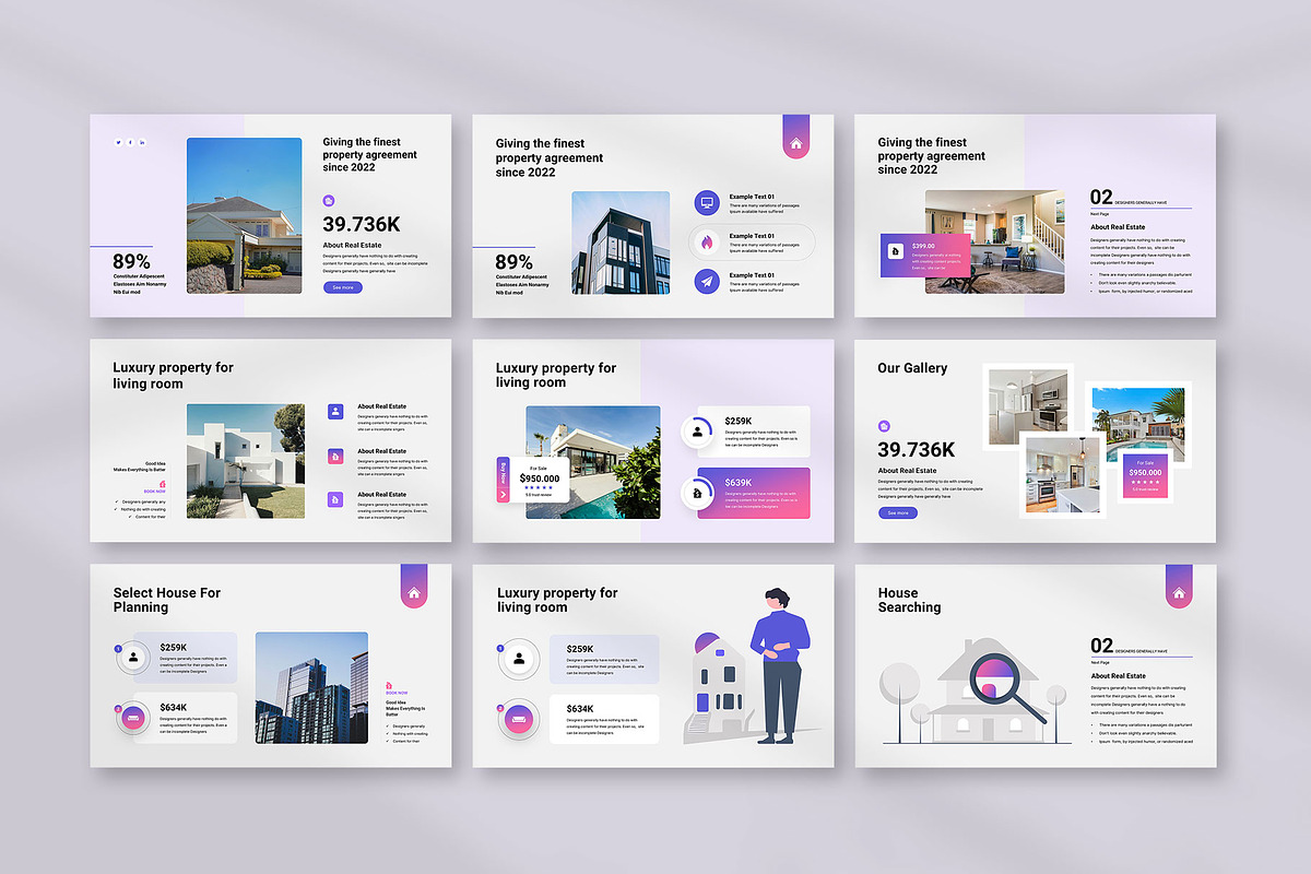 Real Estate Presentation, a Presentation Template by KreateTribe (Photo 2 of 5)