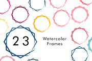 Watercolor Logo Kit, a Branding & Logo Template by Design Unique (Thumbnail 8 of 11)