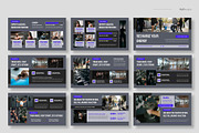 Sport & Fitness Google Slides, a Presentation Template by fluffstudio (Thumbnail 3 of 4)