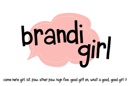 Brandi Girl Cute Handwritten Font