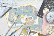 Christmas set Little angel, an Illustration by Alisa Mikibith Art (Thumbnail 8 of 8)
