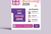 Design BootCamp Template Design, a Flyer Template by MightyDesign (Thumbnail 5 of 8)