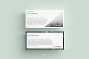 J U N I P E R  Letterhead + Comps, a Stationery Template by 46&2 Collective (Thumbnail 3 of 5)