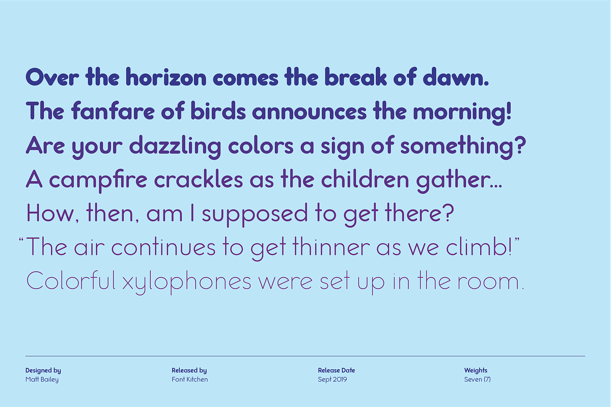 Pastrami - Rounded Sans Serif Font preview 6