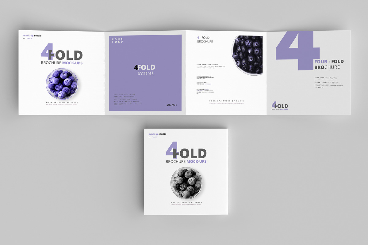 165 Brochure Mock-ups Big Bundle, a Print Template by pmvch (Photo 44 of 170)