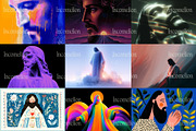 200 Jesus Christ Illustrations, a Person Illustration by Incomelion (Thumbnail 9 of 20)