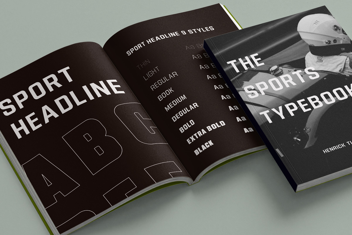 Sport Headline Font Family, a Sans Serif Font by Andika Fez (Photo 10 of 11)