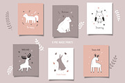 Forest friends. Vector collection, an Animal Illustration by Guvi-Design (Thumbnail 5 of 9)