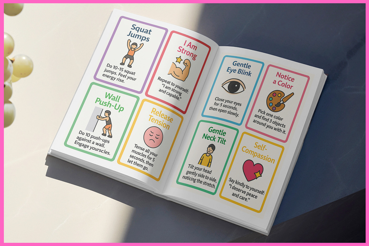 Stress Relief Flashcards preview 3