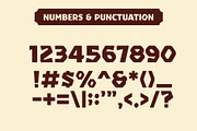 GDC Schnitzel Typeface, a Sans Serif Font by GriffinDesignCompany (Thumbnail 3 of 7)