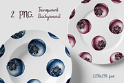 6 Blueberries Patterns & Brash, a Pattern Graphic by ZiziMarket (Thumbnail 4 of 4)