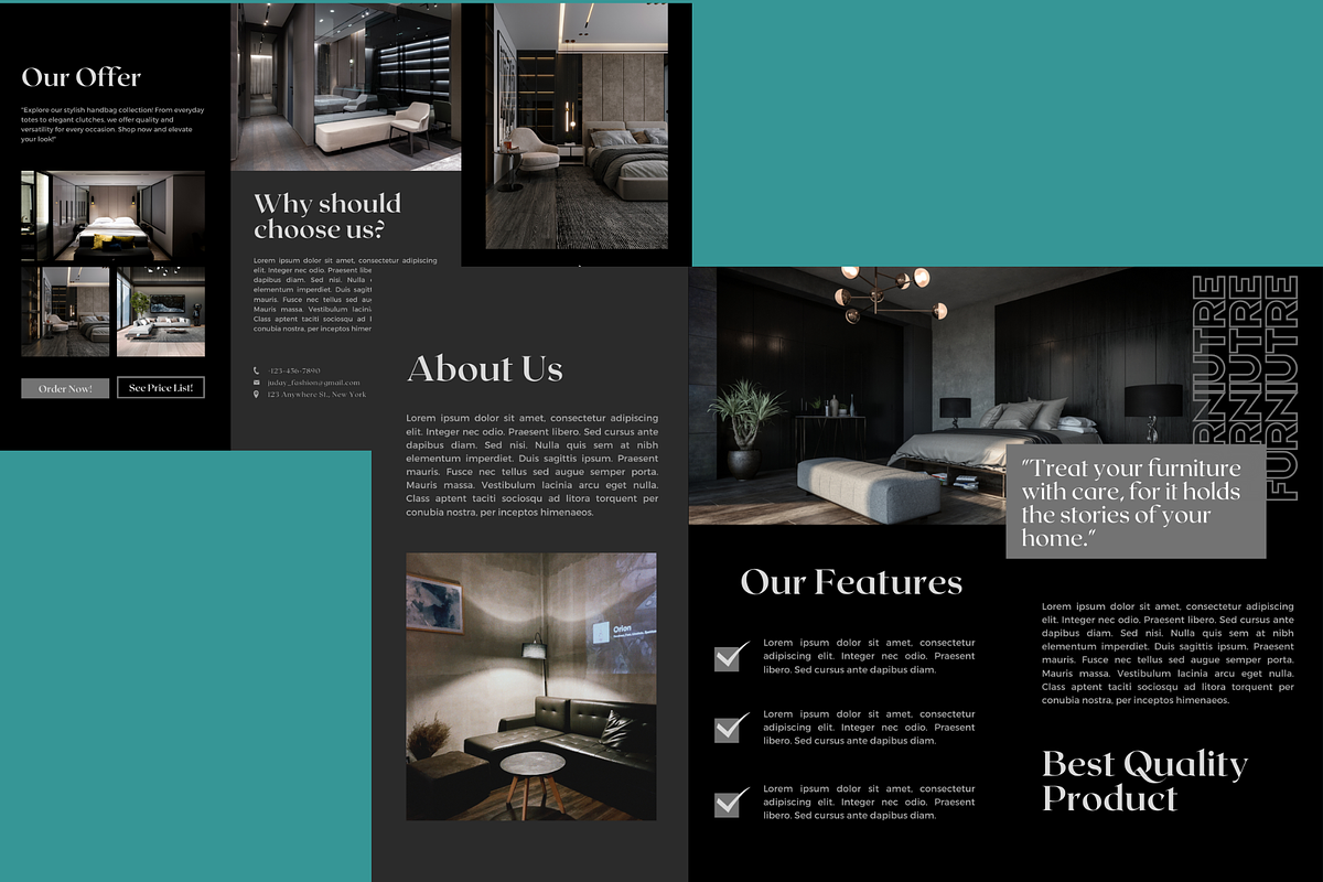 Modern Trifold Brochure Template, a Brochure Template by judayartworks (Photo 20 of 21)