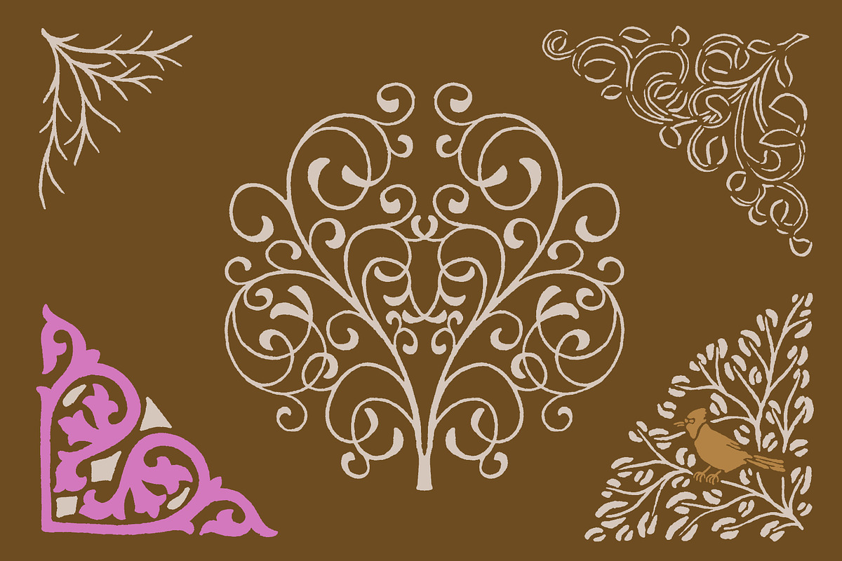 Renaissance Font & Graphics Set, a Handwritten Font by Liz Kohler Brown (Photo 16 of 28)