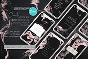 La Nuit Rose Gold Textures, a Texture Graphic by Vintage Digital Textures (Thumbnail 4 of 12)