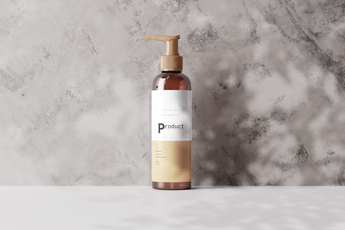 Pump Dispenser Mockup, a Cups & Container Mockup by pmvch (Photo 10 of 10)