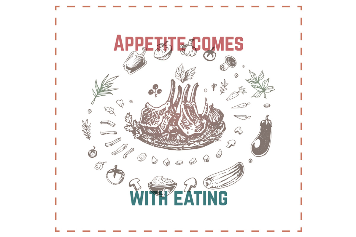 Hand-drawn Cooking and Food Icons, a Decorative Illustration by Margo Miller (Photo 46 of 48)