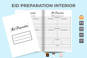 Eid Al Fitr Preparation List Journal