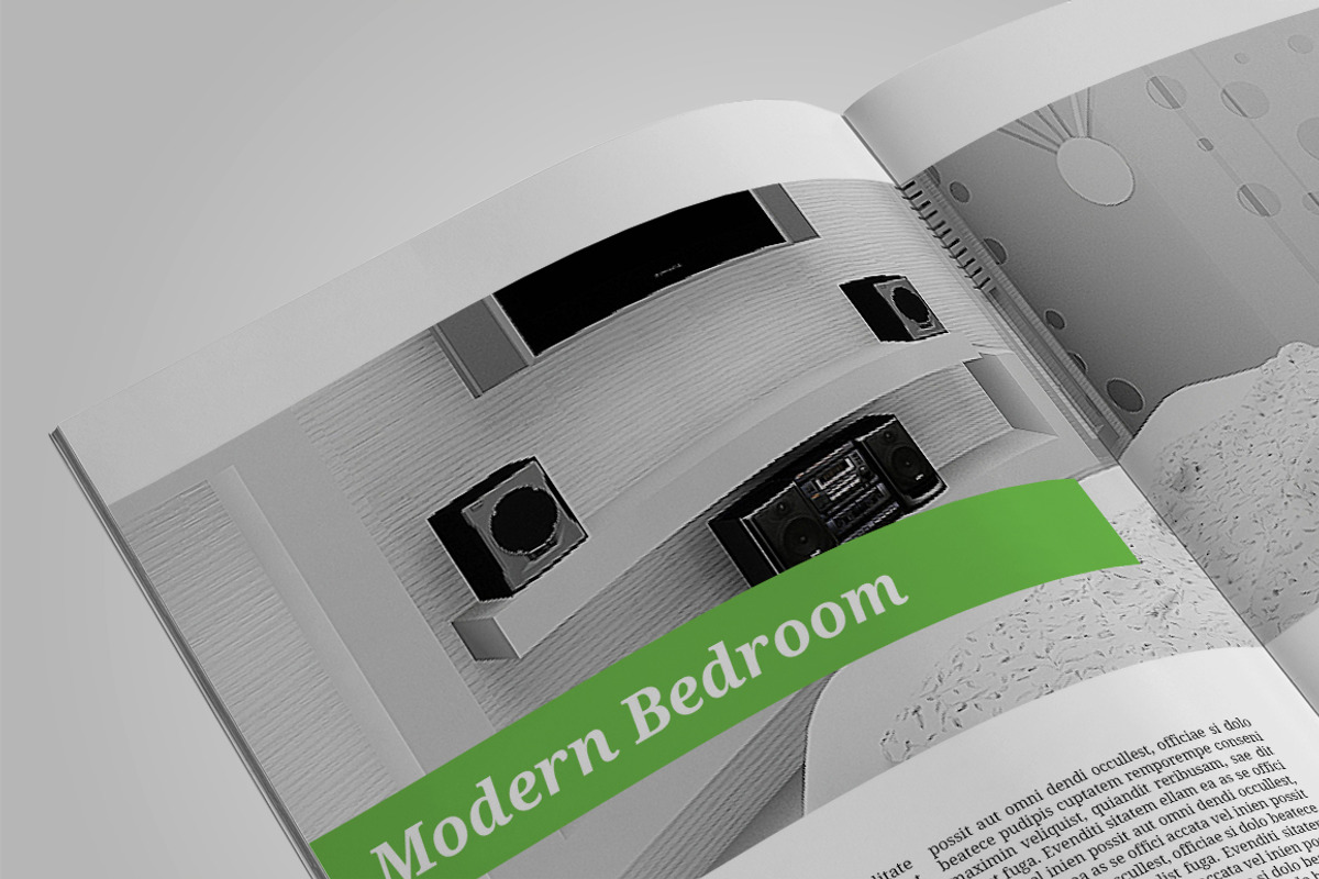 Interior Magazine, a Magazine Template by Teweka Template (Photo 5 of 9)